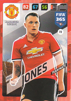 Phil Jones Manchester United 2018 FIFA 365 #72